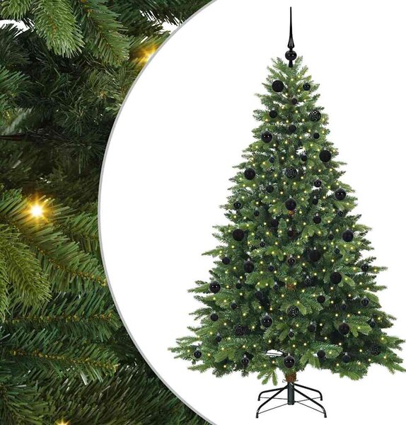 Umělý vánoční stromeček s stojanem Zelená 210 cm PE a PVC 3397563