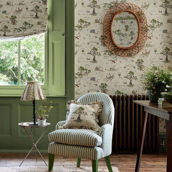 Sanderson Hundred Acre Wood Odstín tapety: Cashew
