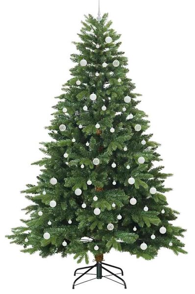 Umělý vánoční stromeček s stojanem Zelená 240 cm PE a PVC 3397578
