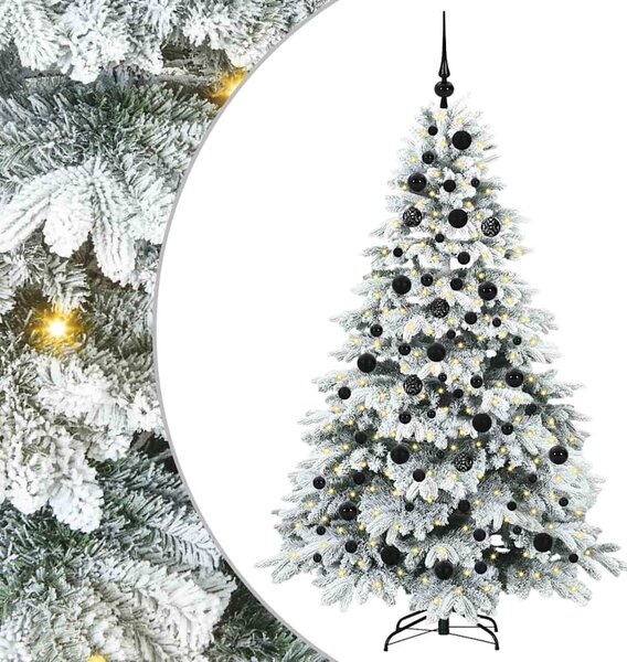 Umělý vánoční stromeček s 300 LED diodami Bílá 180 cm PE a PVC 3397615