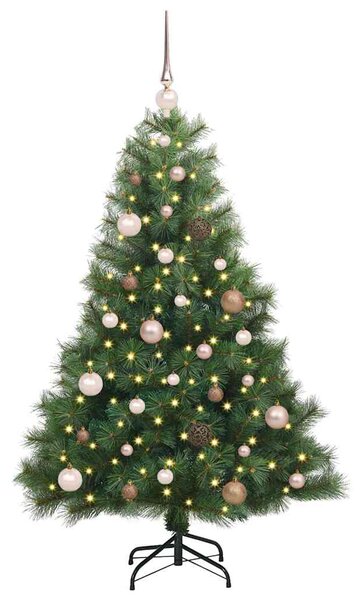 Umělý vánoční stromeček s stojanem Zelená 150 cm PE a PVC 3397768
