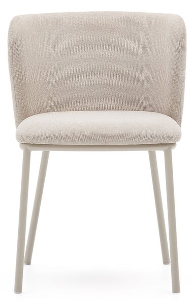 Béžové čalouněné jídelní křeslo Ciselia – Kave Home