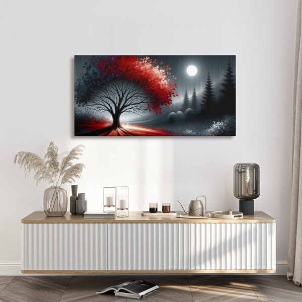 Obraz magická noc a strom života