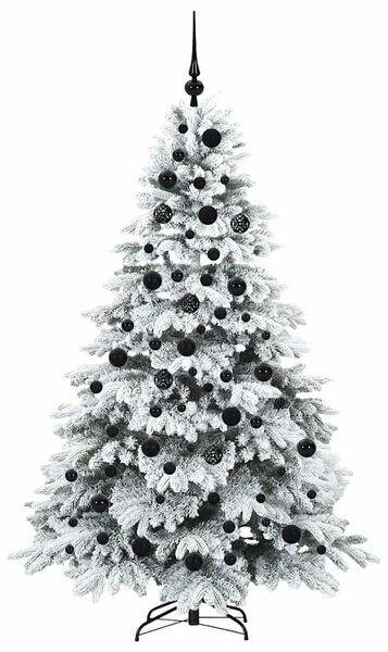 Umělý vánoční stromeček s 300 LED diodami Bílá 180 cm PE a PVC 3397615
