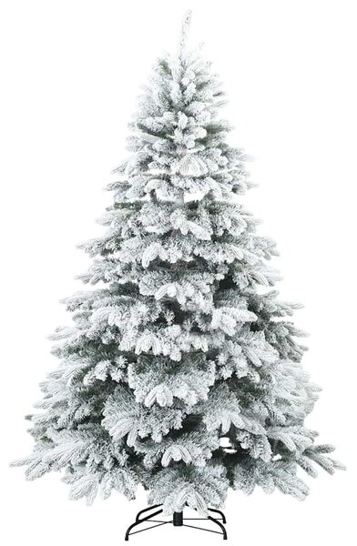 Umělý vánoční stromeček s 300 LED diodami Bílá 180 cm PE a PVC 3397610