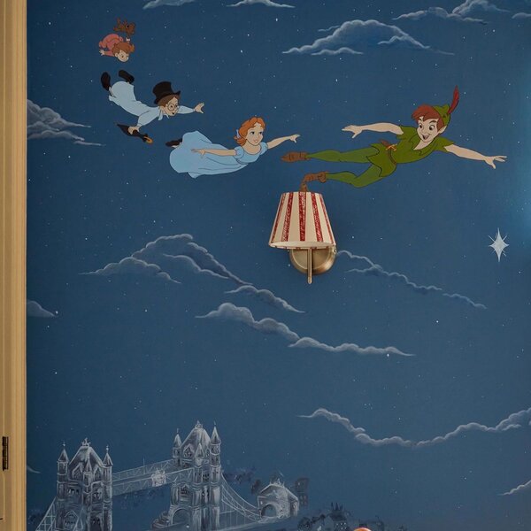 Sanderson Peter Pan - panel Odstín tapety: Evening Blue