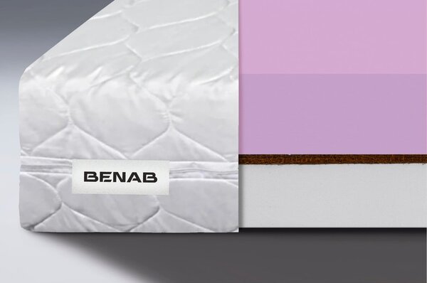 Tvrdá/středně tvrdá pěnová oboustranná dětská matrace 90x200 cm Coco Dreamer – BENAB
