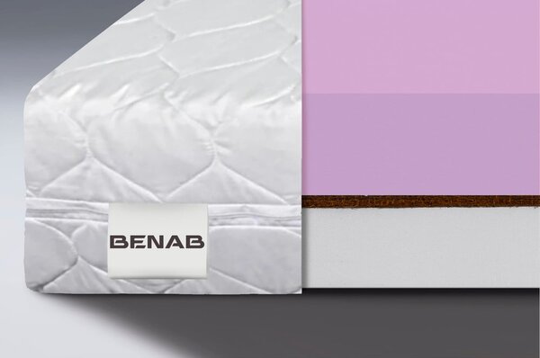 Tvrdá/středně tvrdá pěnová oboustranná dětská matrace 90x200 cm Coco Dreamer – BENAB