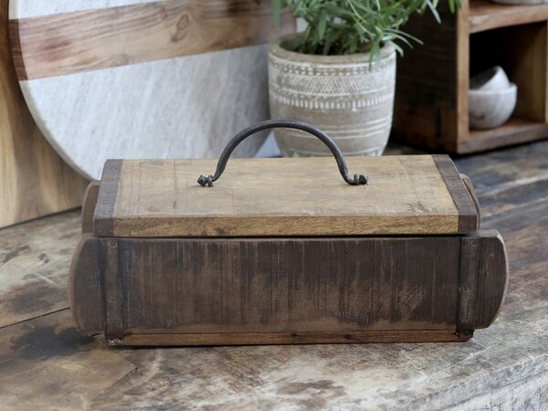 Chic Antique Dřevěný box s poklopem Chic