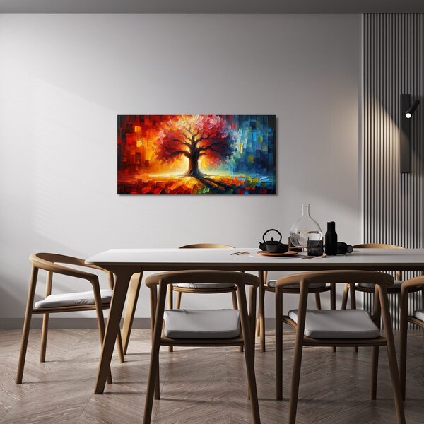 Obraz zářivý strom života na podzim
