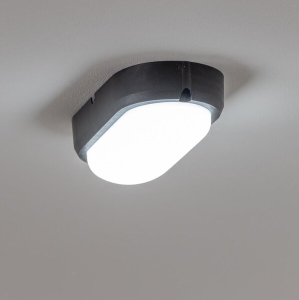 Brilagi - LED Stropní průmyslové svítidlo SIMA LED/12W/230V IP65 černá
