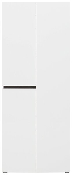 BOTNÍK, antracitová, bílá, 80,1/200/34 cm Voleo - Botníky