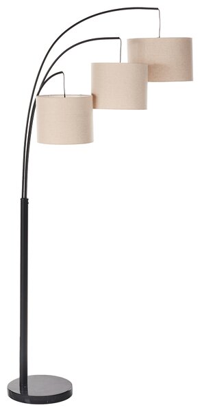 Stojací lampa CARONI Len Béžová