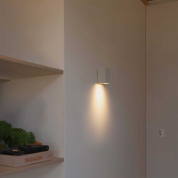 Faro Lune GU10 LED nástěnné svítidlo DolůČernáHladká