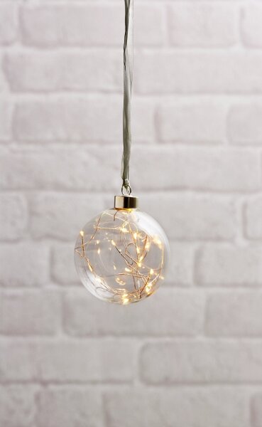 Eglo 410587 - LED Vánoční dekorace GLOW 15xLED/0,012W/4,5/230V pr. 10 cm