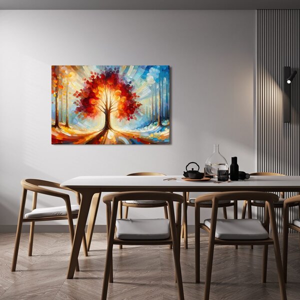 Obraz zářivý strom života