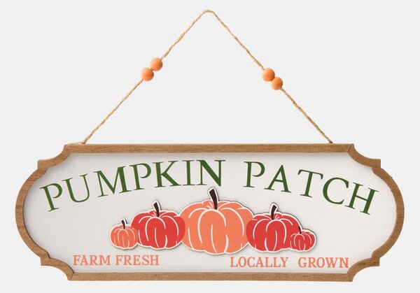 Sinsay - Závěsná dekorace s nápisem „Pumpkin Patch“ - vícebarevná