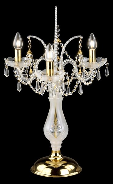 Stolní lampa AS050, Varianta Zlatá