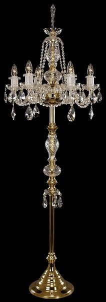 Lampa podlahová AS042K, Varianta Zlatá