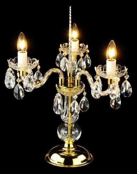 Stolní lampa AS003K, Varianta Zlatá