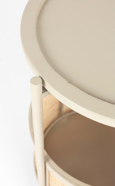 Kulatý odkládací stolek ø 30 cm Makoto – White Label