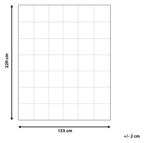Dvouvrstvá přikrývka Kachní peří a chmýří Celoroční SERRATO 150 x 200 cm