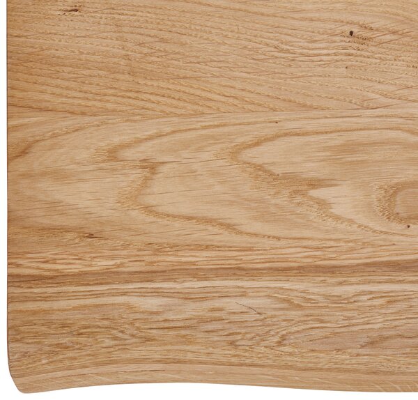 KONFERENČNÍ STOLEK, černá, barvy dubu, dřevo, kov, 110/70/45 cm Linea Natura - Konferenční stolky