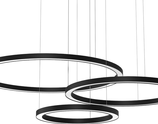 Závěsné LED svítidlo Galaxie, 3x LED 85w, 3500k, b