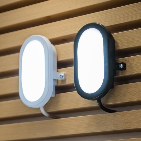 Osram - LED Venkovní nástěnné svítidlo BULKHEAD LED/11W/230V IP54 černá