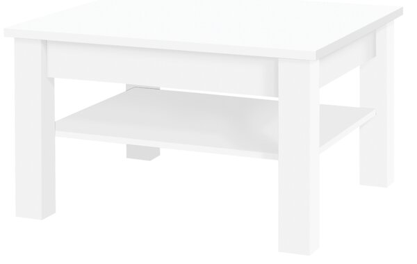 Konferenční stolek SIRO, 80x48x80, bílá