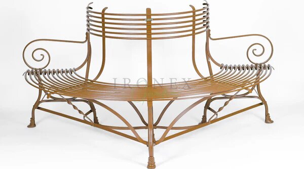 Kovová lavice Arras Tree Bench BTR Barva: Nic, Galvanizace: Nic
