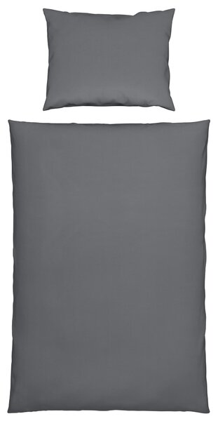 POVLEČENÍ, satén, antracitová, 140/200 cm Novel - Povlečení