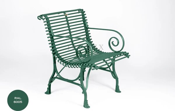 Kovová židle Arras Armchair A1 Barva: Pebble Grey - RAL 7032, Galvanizace: Nic