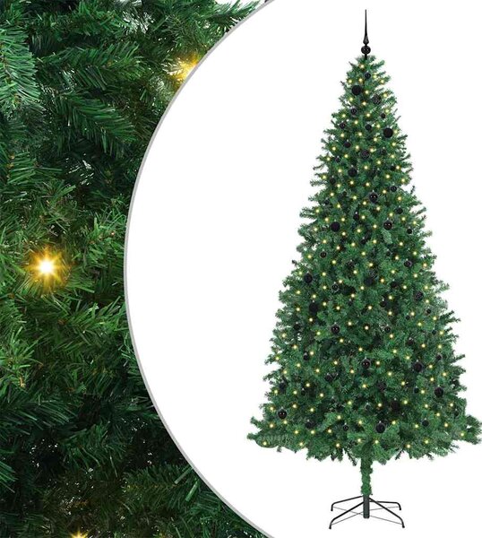 Umělý vánoční stromeček Zelená 300 cm PVC, kov a plast 3394795