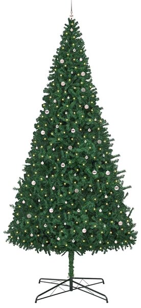 Vánoční stromeček Zelená 400 cm PVC 3394818