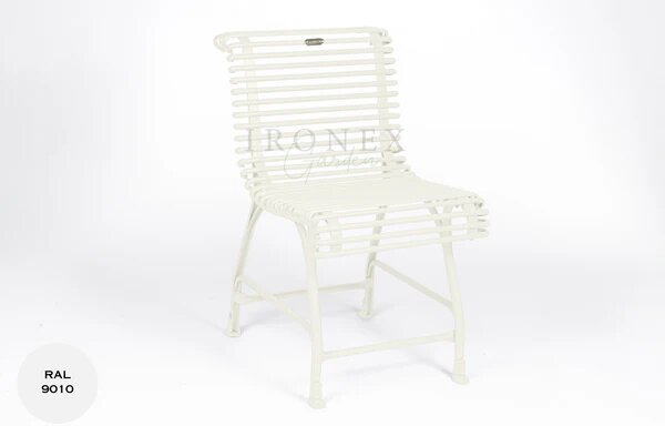 Kovová židle Arras Chair C1 Barva: Jet Black - RAL 9005, Galvanizace: Nic