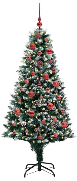 Umělý vánoční stromeček Zelená 150 cm PVC, ocel a plast 3396251