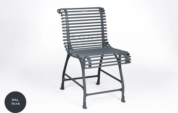 Kovová židle Arras Chair C1 Barva: Jet Black - RAL 9005, Galvanizace: Nic