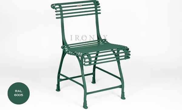 Kovová židle Arras US Chair C2 Barva: Moss Green - RAL 6005, Galvanizace: Nic