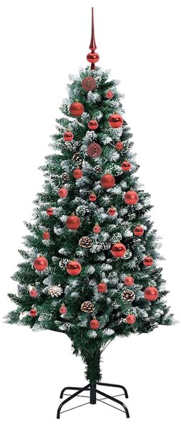 Umělý vánoční stromeček Zelená 150 cm PVC, ocel a plast 3396251