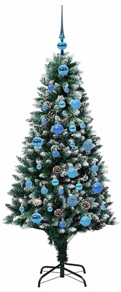 Umělý vánoční stromeček Zelená 150 cm PVC, ocel a plast 3396258
