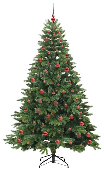 Umělý vánoční stromeček s stojanem Zelená 210 cm PE a PVC 3397562
