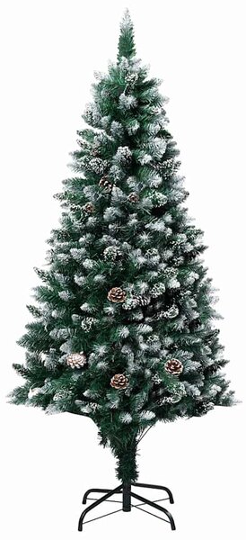 Umělý vánoční stromeček Zelená 150 cm PVC, ocel a plast 3396255