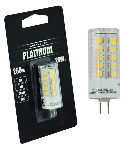 LED Žárovka G4/3W/12V 3000K
