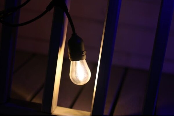 SADA 2x LED Žárovka PARTY E27/0,5W/36V 2200K