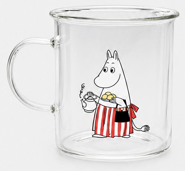 Sinsay - Skleněný hrnek s uchem The Moomins - vícebarevná