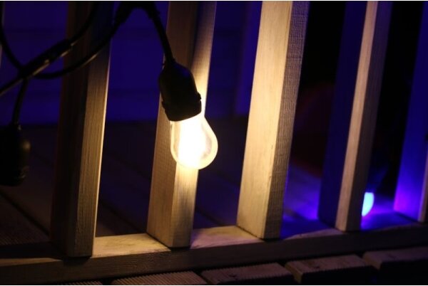 SADA 2x LED Žárovka PARTY E27/0,5W/36V 2200K