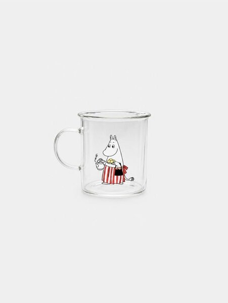 Sinsay - Skleněný hrnek s uchem The Moomins - vícebarevná