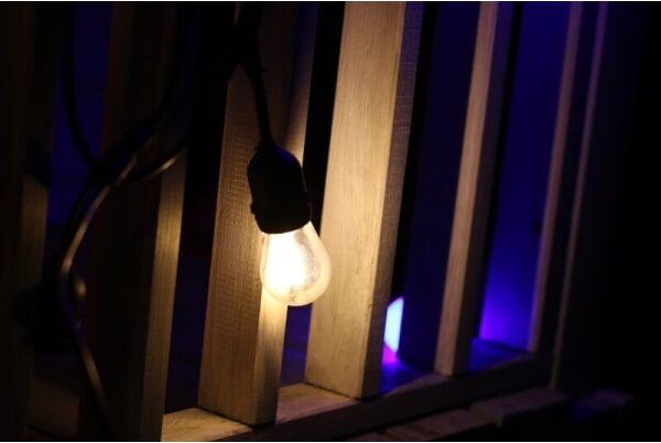 SADA 2x LED Žárovka PARTY E27/0,5W/36V 2200K