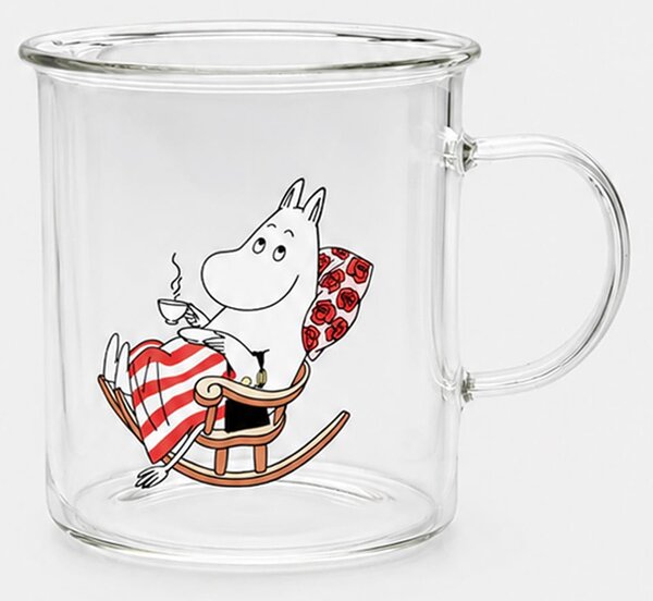 Sinsay - Skleněný hrnek s uchem The Moomins - vícebarevná